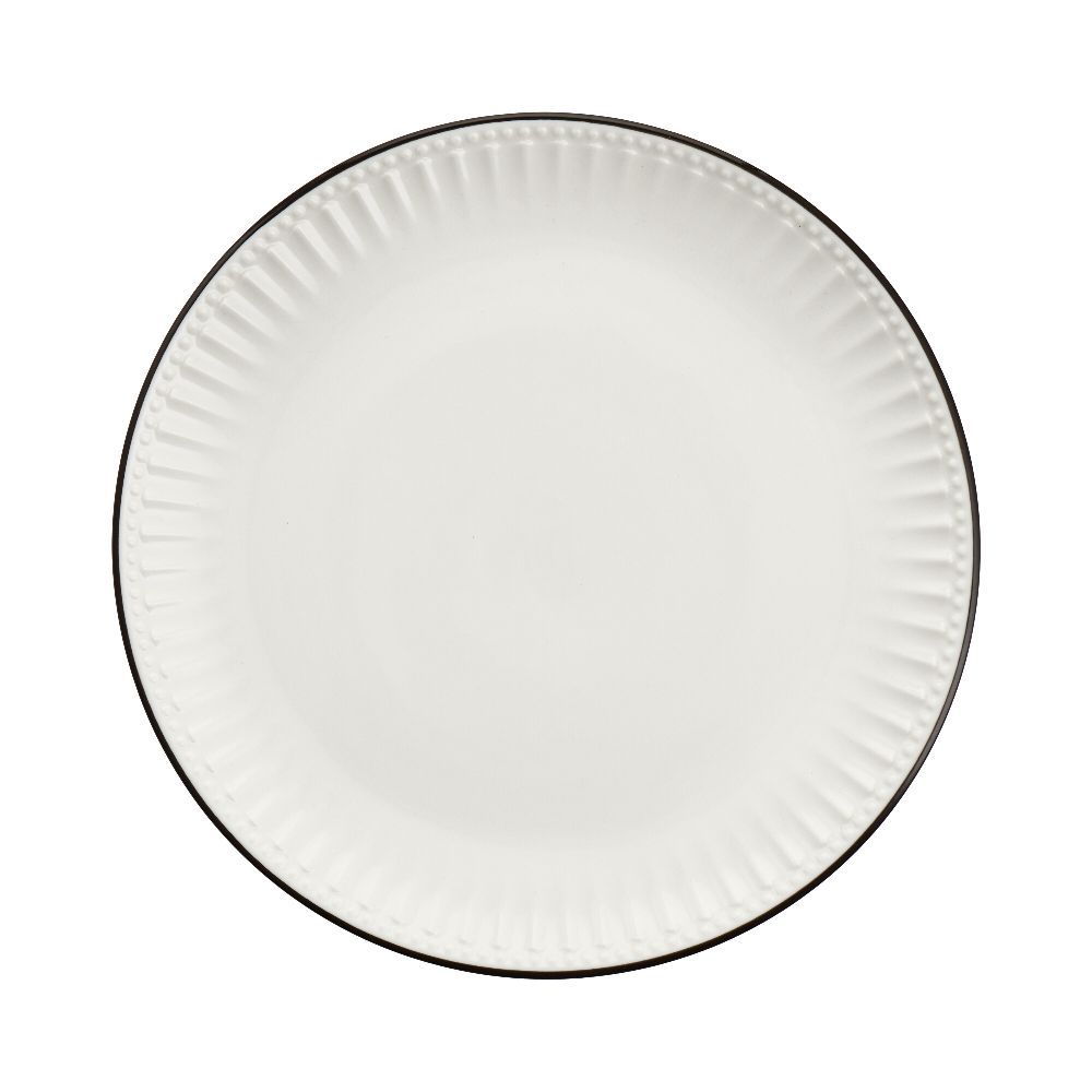 Talerzyk deserowy śniadaniowy 21 cm porcelanowy PILLAR