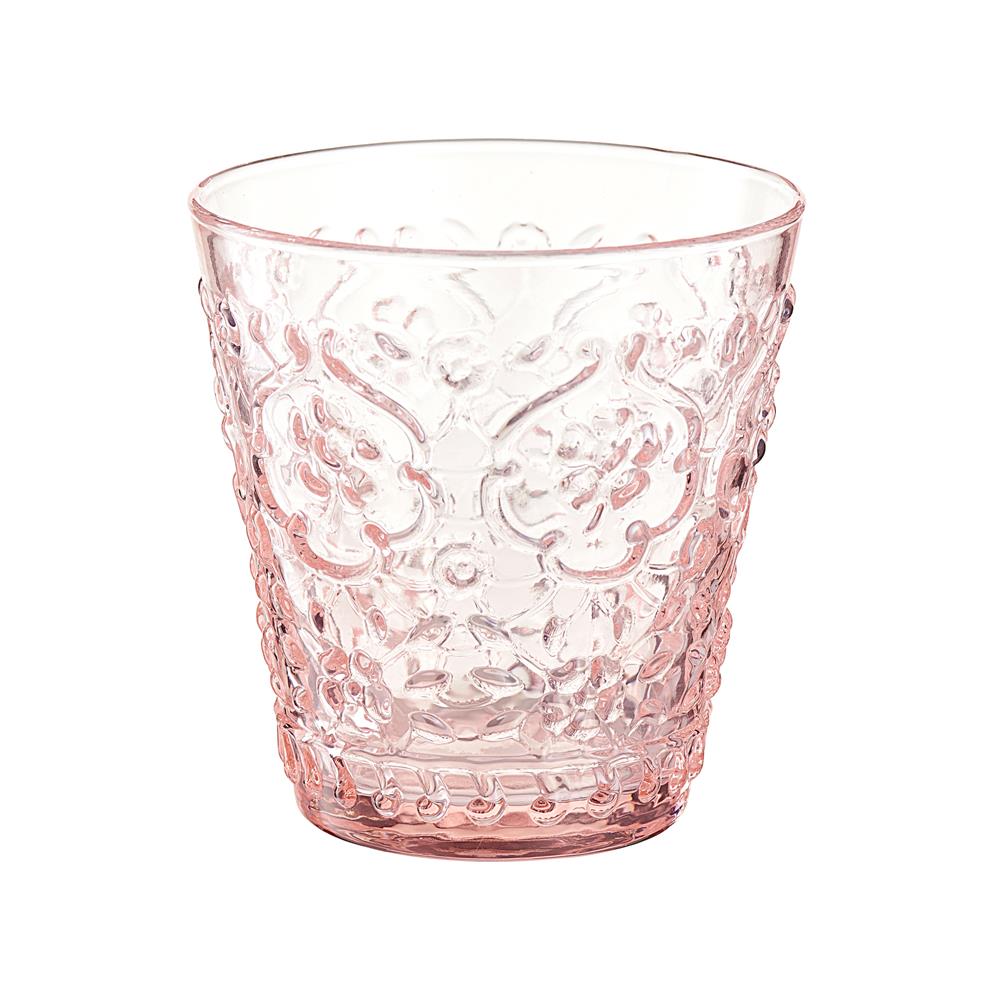 Szklanka różowa 270 ml MILVA