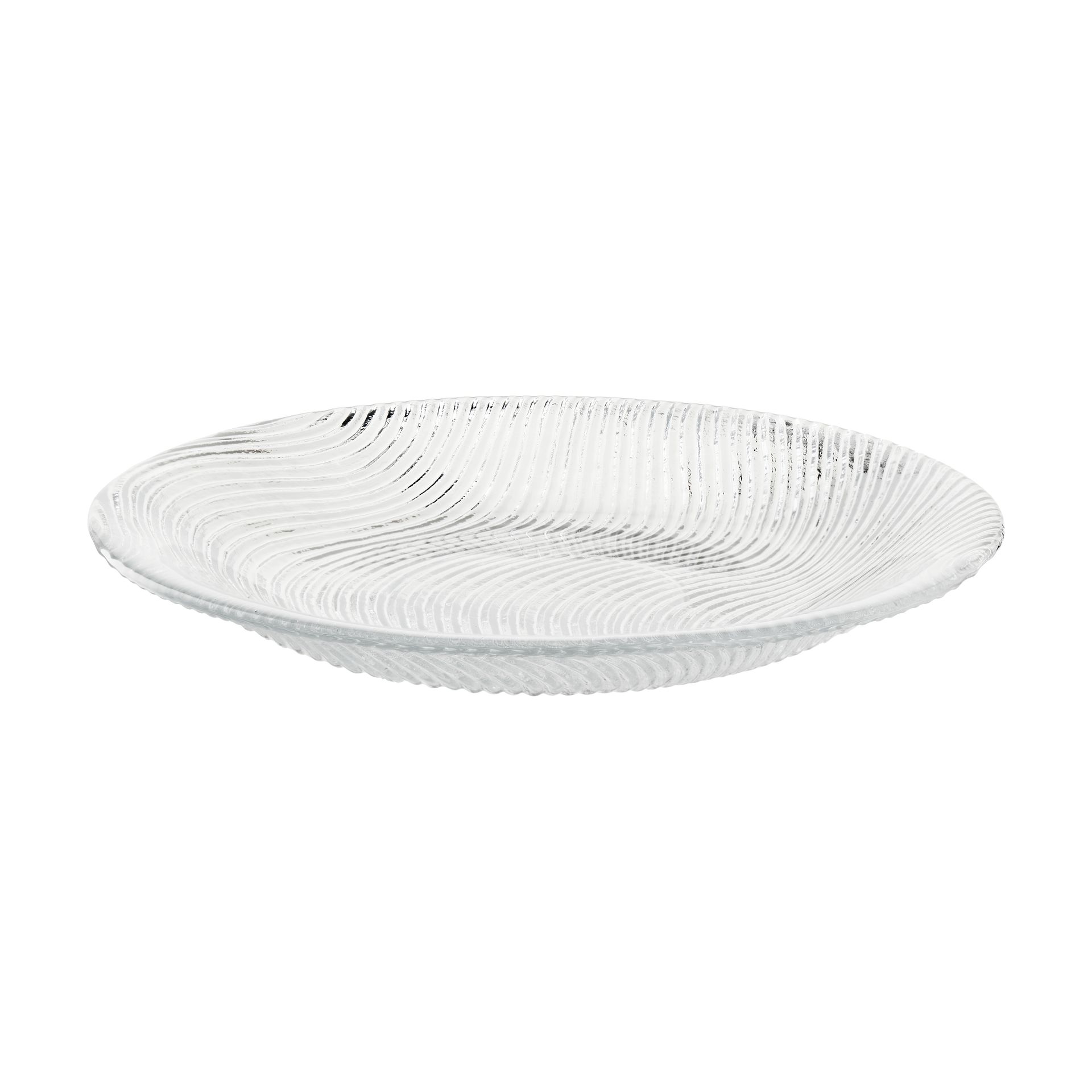 Talerzyk deserowy szklany 20 cm TWIST
