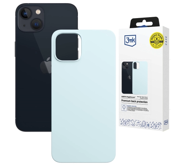 3mk Hardy MagSilicone Sierra Blue do iPhone 14 Plus