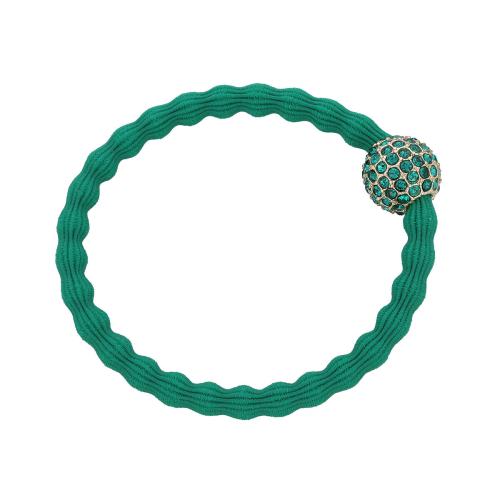By Eloise London Bling Charms Disco Ball Emerald Green Gumka do włosów 1 szt
