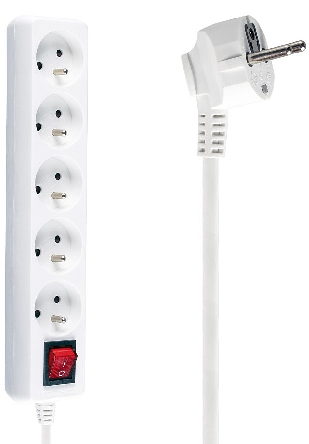 Przedłużacz sieciowy Libox LB0085-1,5 5 gniazd