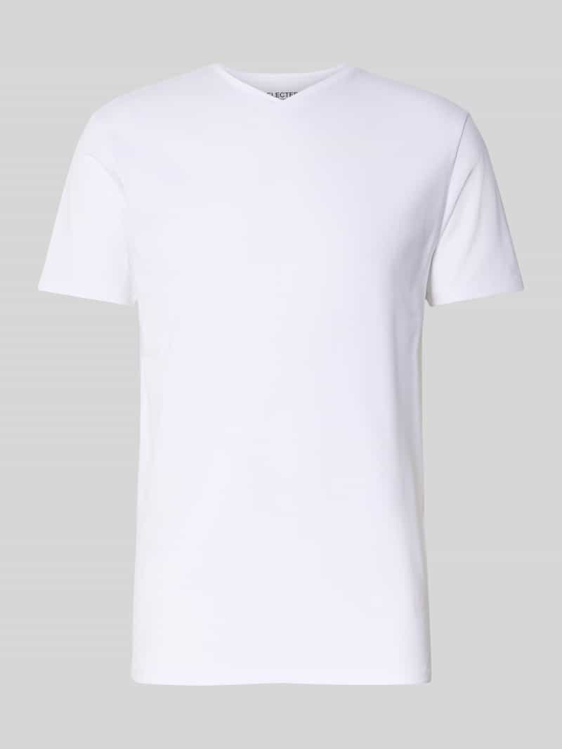 T-shirt o kroju regular fit z mieszanki bawełny model ‘NEWPIMA’