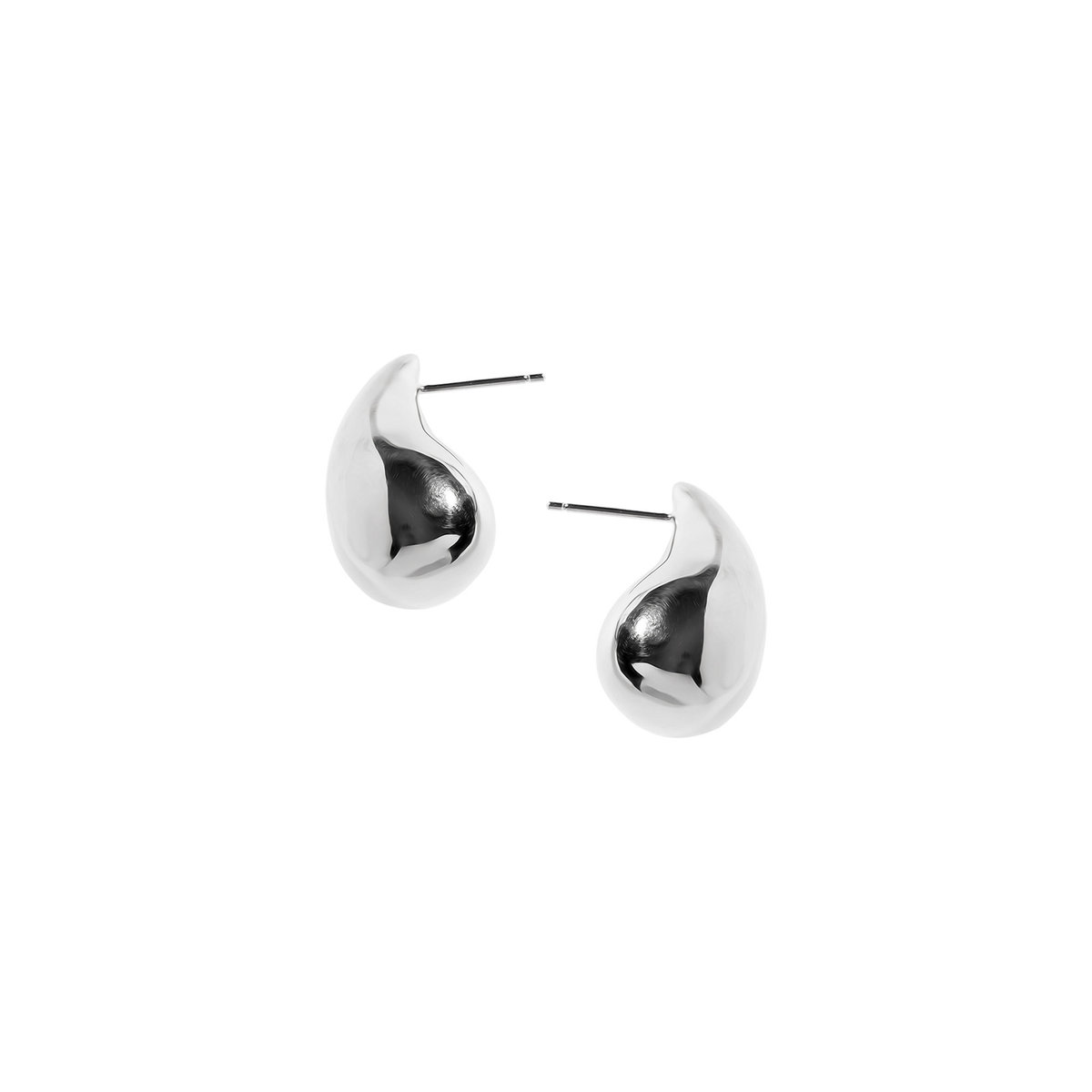 Srebrne Kolczyki 925 Mid Drops Krople