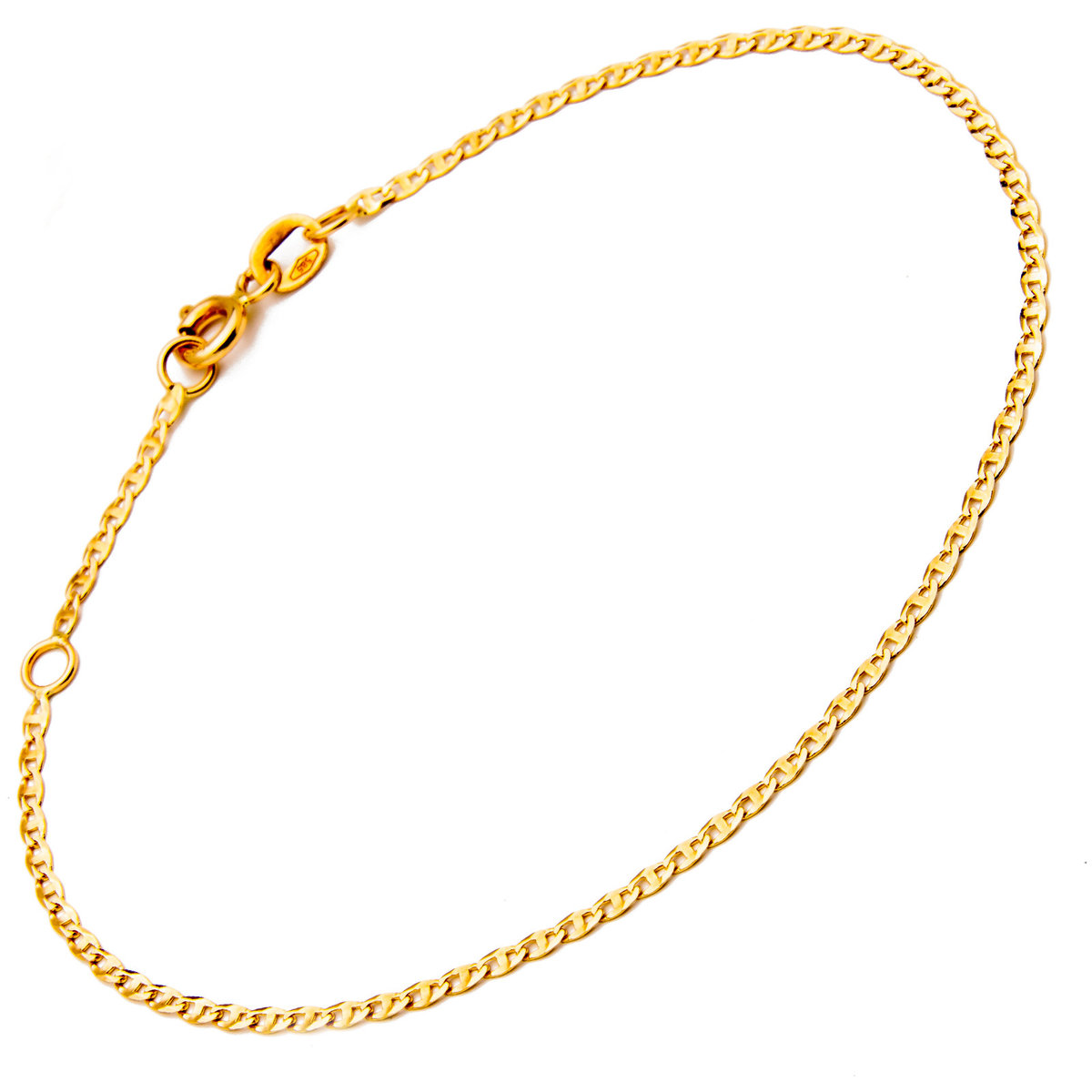 Złota Bransoletka 585 splot Gucci