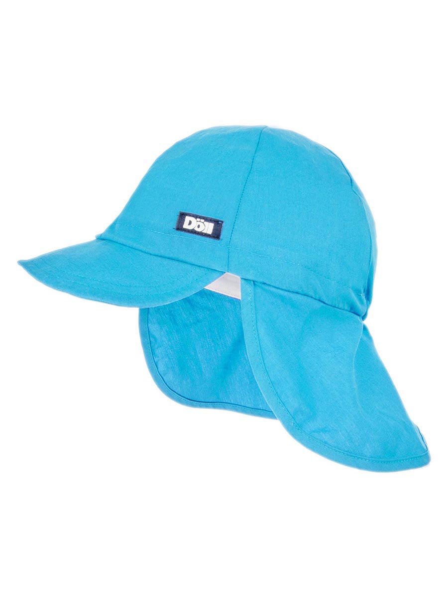 Dziecięca czapka z daszkiem i ochroną na kark Doll r.49