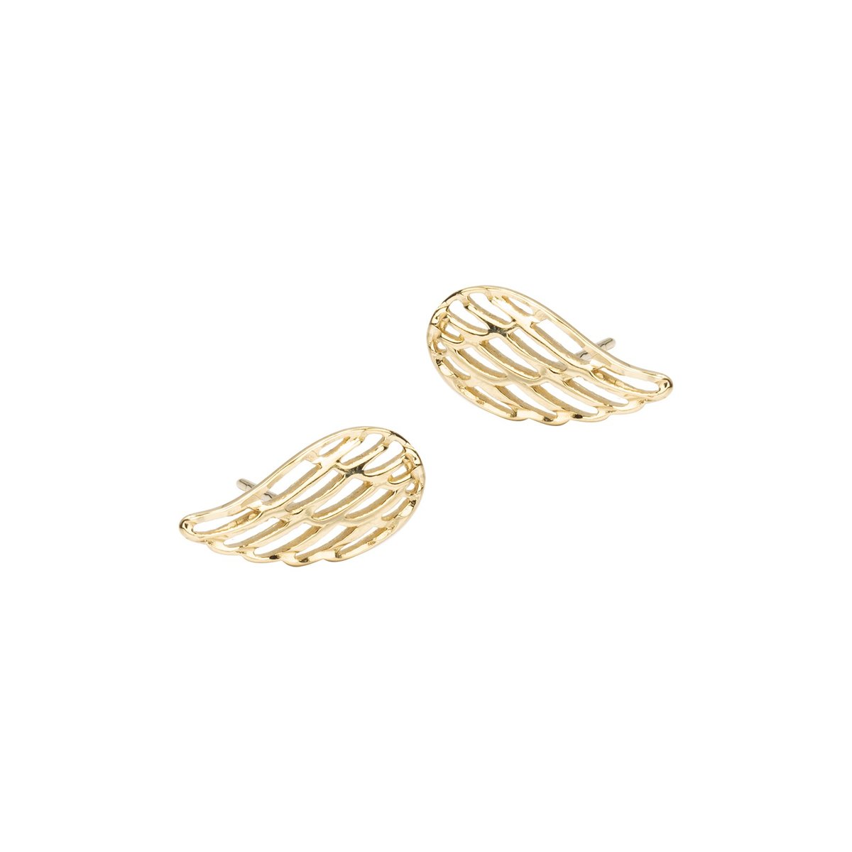 Złote kolczyki 585 Skrzydła Anioła