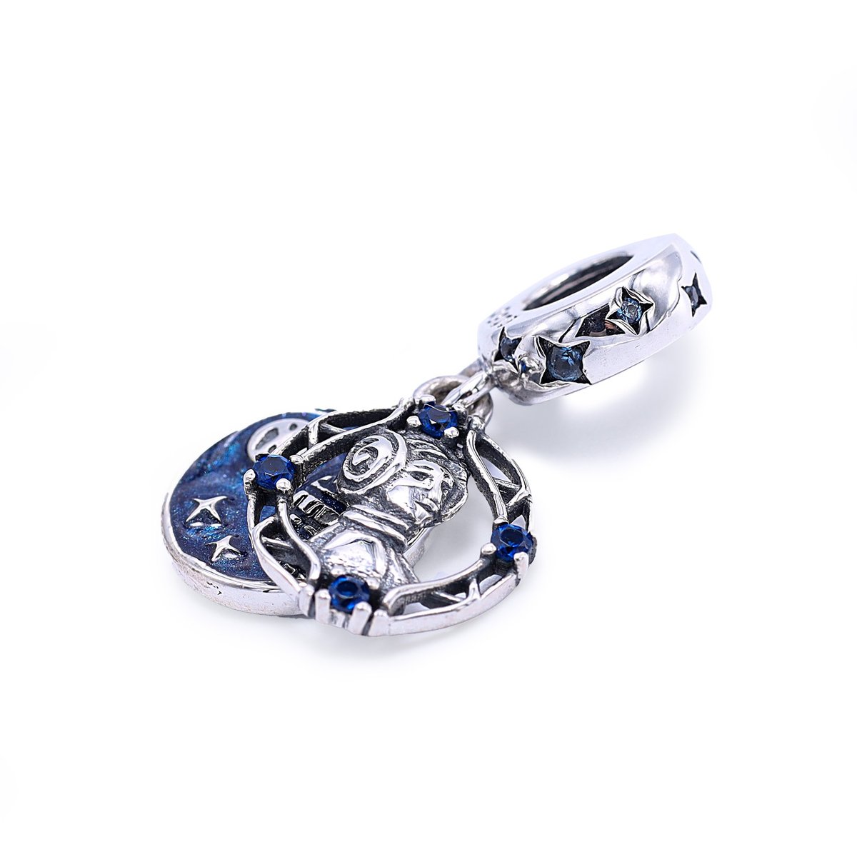 Srebrny charms zawieszka księżniczka StarWars