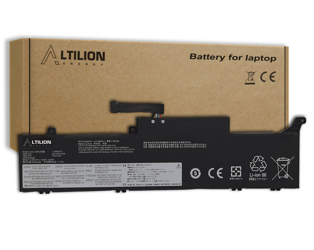 Bateria L18M3P51 do Lenovo ThinkPad E490S / ThinkPad S3 490