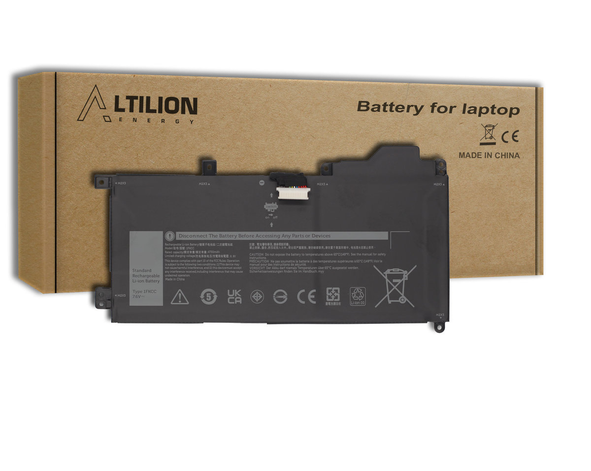 Bateria 1FKCC do Dell Latitude 12 5295 7200 7210 2-in-1