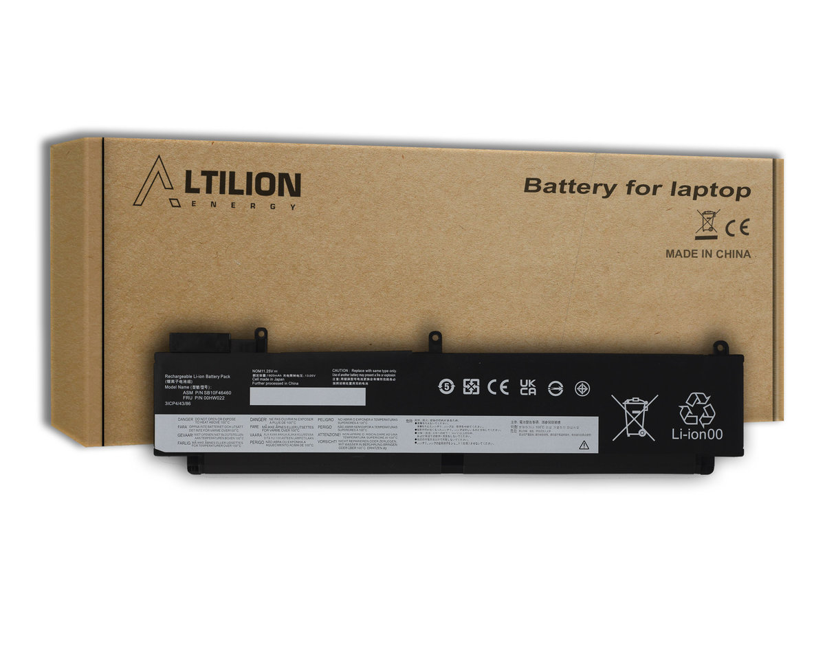 Bateria 00HW022 do Lenovo ThinkPad T460s T470s
