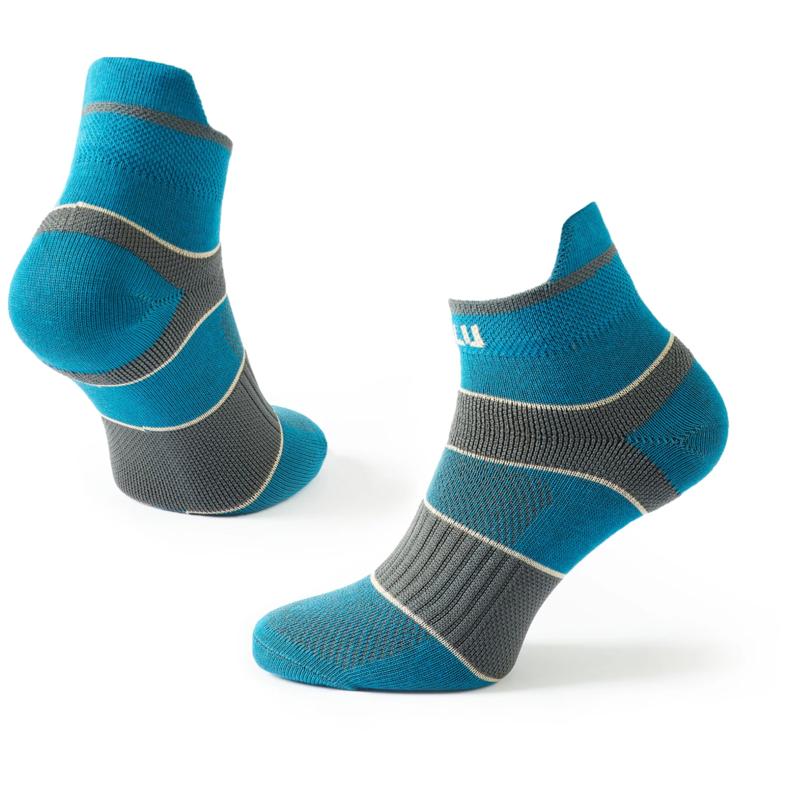 Skarpetki Zulu Sport Low Rozmiar skarpet: 35-38 / Kolor: niebieski/szary