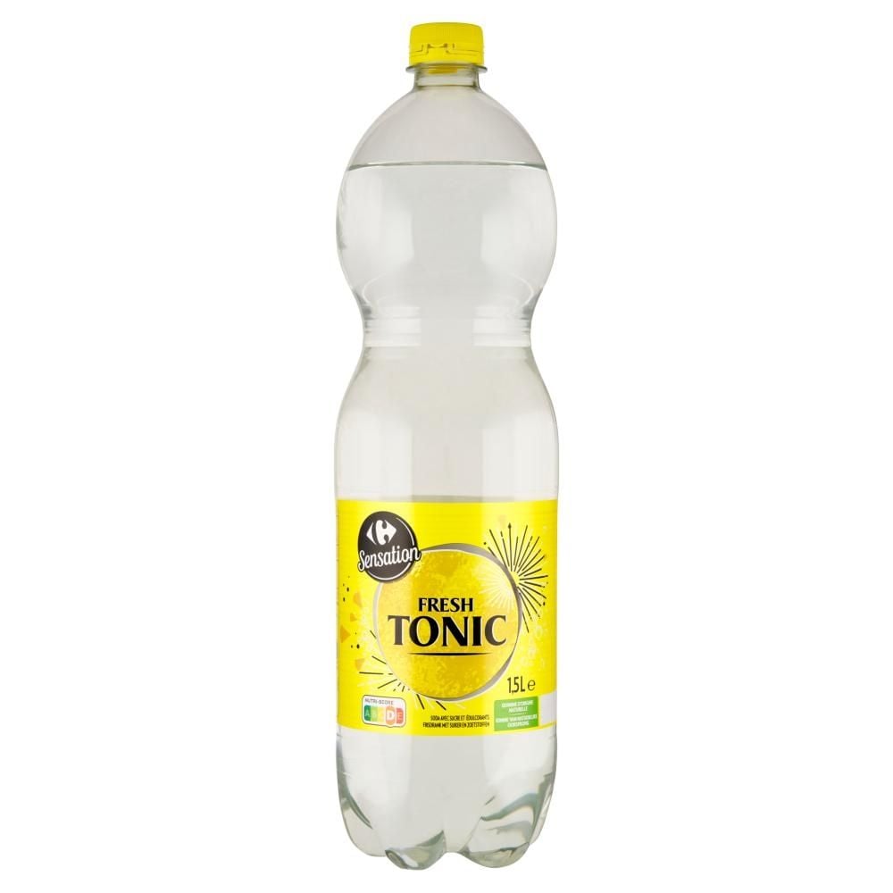Carrefour Sensation Napój gazowany z chininą 1,5 l