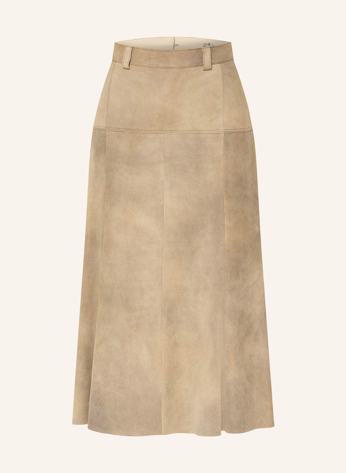 Meindl Spódnica Skórzana Ludowa Queens Club beige