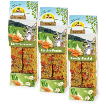 JR Farm Farmy's Marchew i koper włoski 3x160g