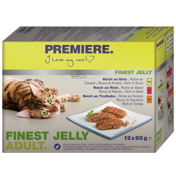 PREMIERE Finest Jelly Adult Wielopak 12 x 85 g