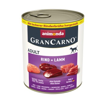 animonda GranCarno Original Adult Wołowina i jagnięcina 6x800 g