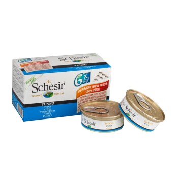 Schesir Multipack 24 x 50 g Tuńczyk, w galarecie