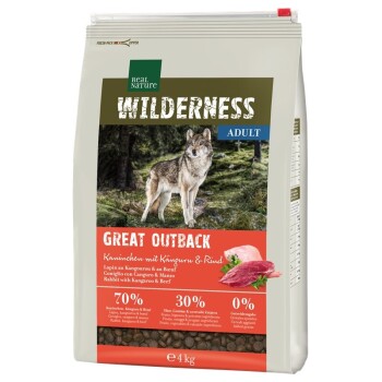 REAL NATURE Wilderness Great Outback Królik, kangur i wołowina 4 kg