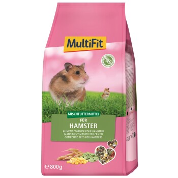 MultiFit Karma dla gryzoni i innych małych zwierząt dla chomików 800 g