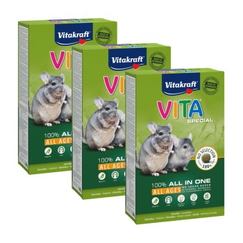 Vitakraft Vita Special dla szynszyli 3x600 g