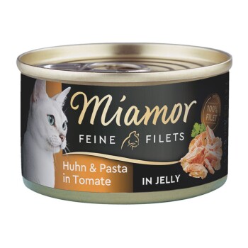 Miamor Feine Filets Kurczak z makaronem 24x100 g