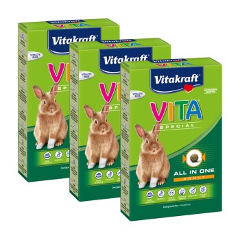 Vitakraft Vita Special Adult dla królików miniaturowych 3x600 g