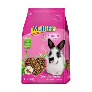MultiFit dla królików miniaturowych z lucerną 2,5 kg