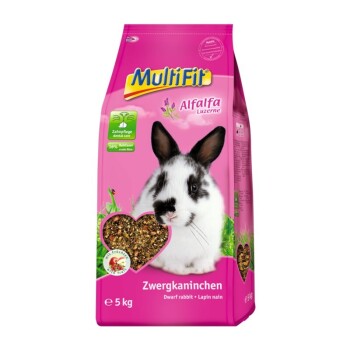 MultiFit dla królików miniaturowych z lucerną 5 kg