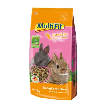 MultiFit dla królików miniaturowych z marchewką 5 kg