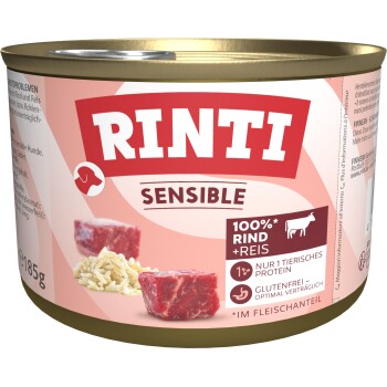 RINTI Sensible 12 x 185 g Wołowina i ryż