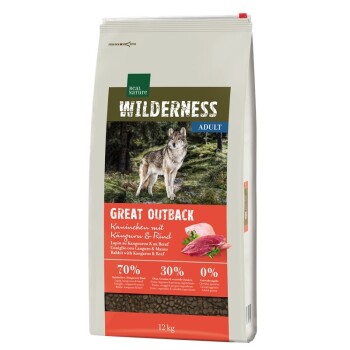 REAL NATURE Wilderness Great Outback Królik, kangur i wołowina 12 kg