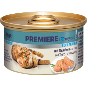 PREMIERE Miękka Pianka Tuńczyk 18x85 g