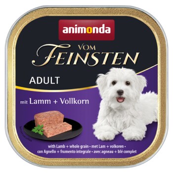 animonda Vom Feinsten Adult 22 x 150 g Jagnięcina i Pełne Ziarno