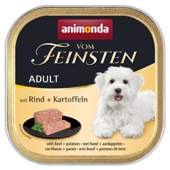 animonda Vom Feinsten Adult 22 x 150 g Wołowina z ziemniakami