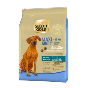 SELECT GOLD Sensitive Adult Maxi Łosoś i ziemniaki 4 kg