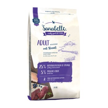 Sanabelle Adult Karma sucha Struś 2 kg