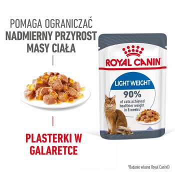 ROYAL CANIN Light Weight Care w galaretce 12x85 g
