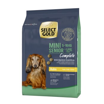 SELECT GOLD Complete Mini Senior Kurczak 1 kg