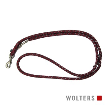 Wolters Smycz Everest czerwony / czarny 2 m, 9 mm