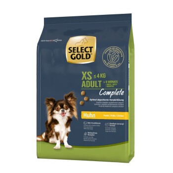 SELECT GOLD Complete XS Adult Kurczak 1 kg
