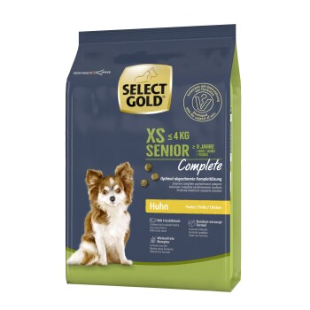 SELECT GOLD Complete XS Senior Kurczak 1 kg
