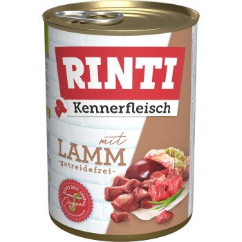 RINTI Kennerfleisch Jagnięciną 24x400 g