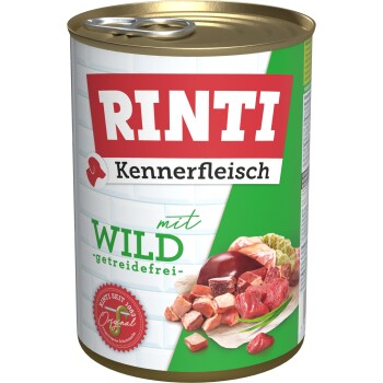 RINTI Kennerfleisch Dziczyzna 24x400 g
