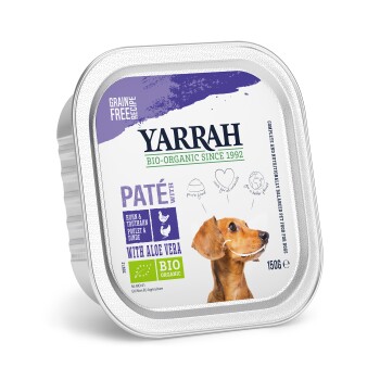 Yarrah Bio Adult 12 x 150 g Indyk z Aloe Vera