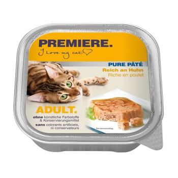PREMIERE Pur Paté Adult Kurczak 16x100 g