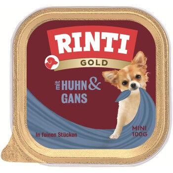RINTI Gold Mini 16x100g Kurczak i gęś