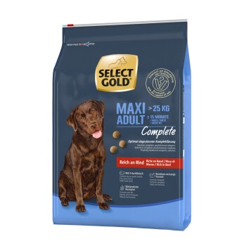SELECT GOLD Complete Maxi Adult Wołowina 4 kg