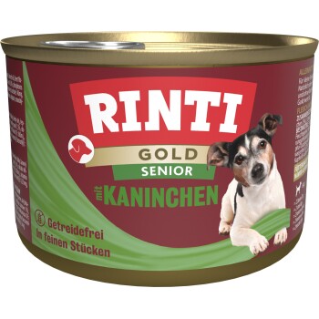 RINTI Gold Senior 12 x 185 g Królik 12x185 g