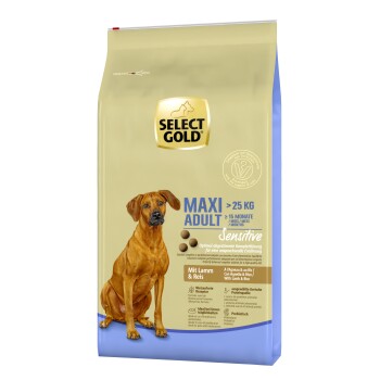 SELECT GOLD Sensitive Adult Maxi Jagnięcina i ryż 12 kg